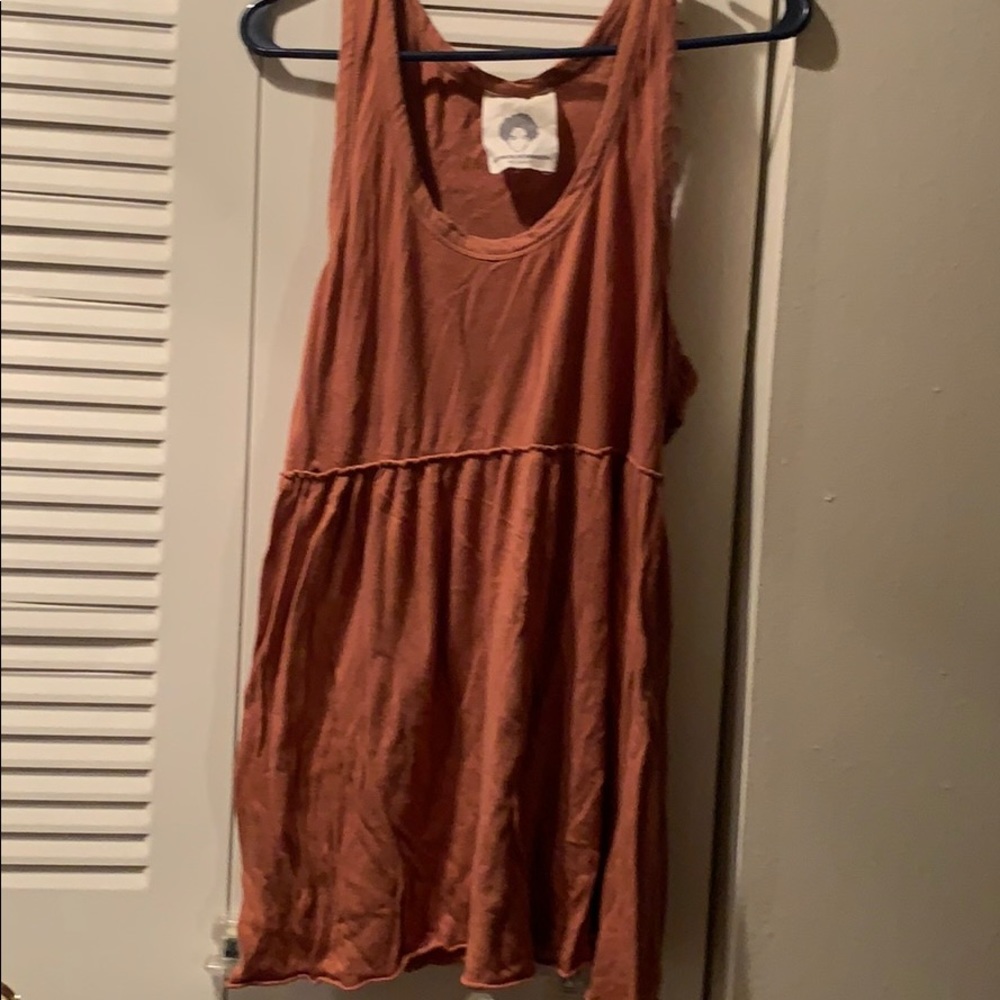 Copper tank top